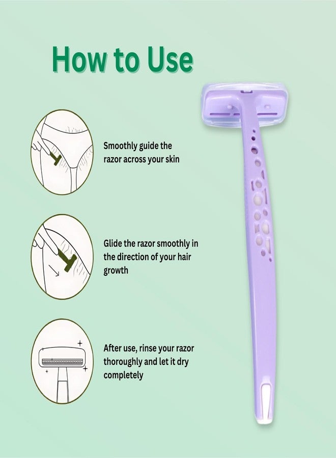 CareDone Bikini Sensitive Hair Removal, 1Pcs Women Razors |Intimate care| Derm Tested|No irritation. (1) - Image 3